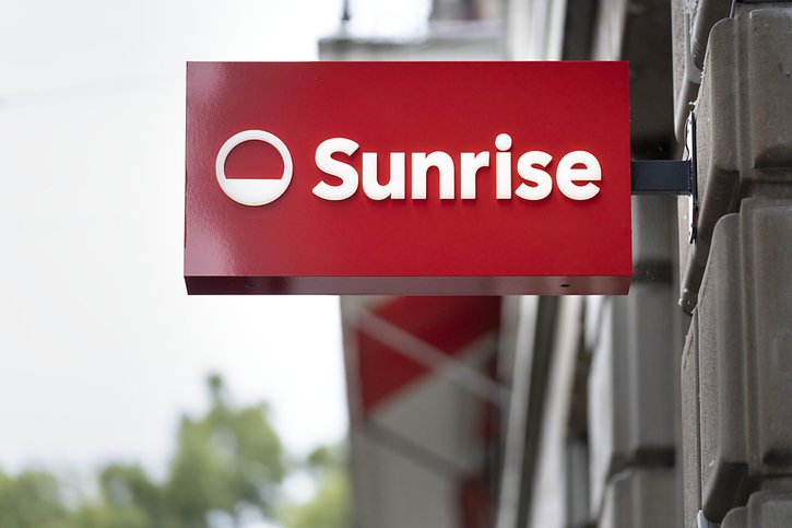 Les ventes de Sunrise ont évolué de manière stable au premier trimestre 2024 et ont atteint 746,8 millions de francs (archives). © KEYSTONE/GAETAN BALLY