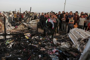 Gaza: nouvelle frappe israélienne meurtrière sur des déplacés
